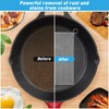 Cast Iron Cleaner - 10''x10'' Upgraded Thin and Small Circle