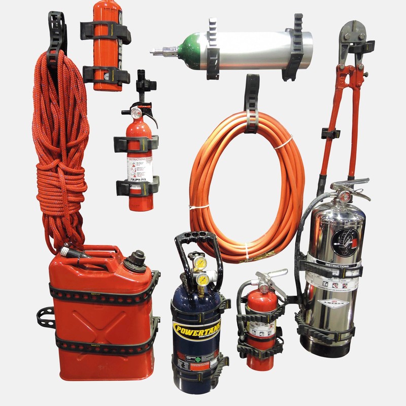 Horntools Quickfist Tool Holder Kit 8-Piece Lashing and Clamping System,