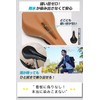 SMRG Bicycle Saddle Thick Cushion Hole Hole [Rainwater Won't Penetate]