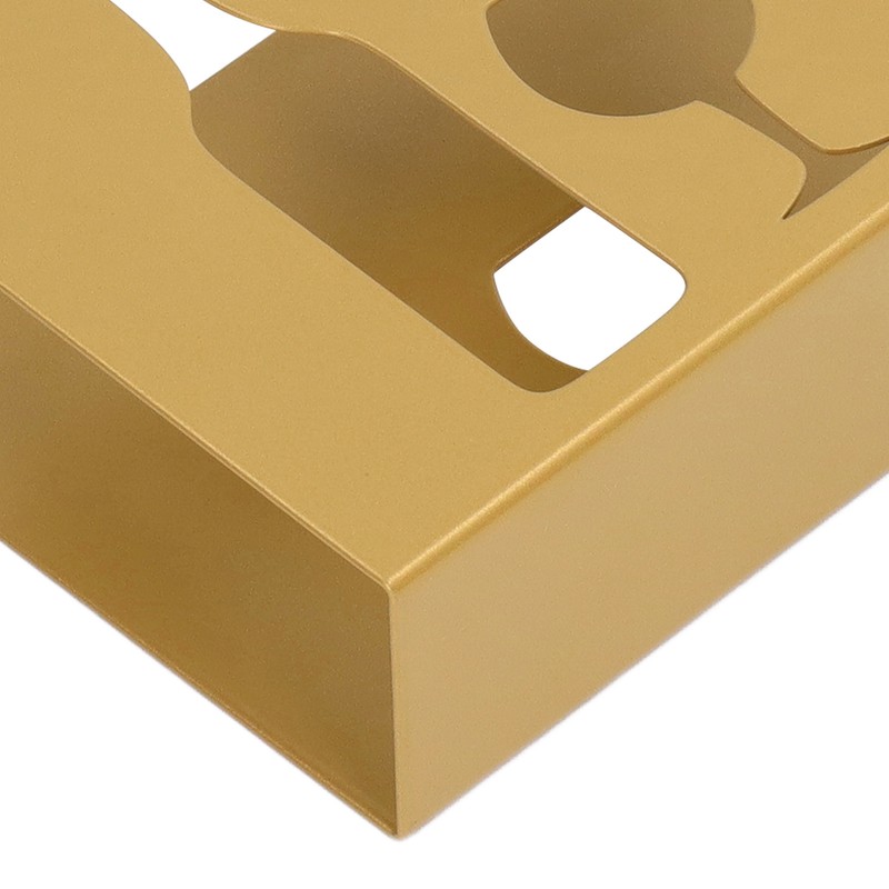 2pcs Stainless Steel Napkin Holder Freestanding Kitchen Restaurant Paper Napkin