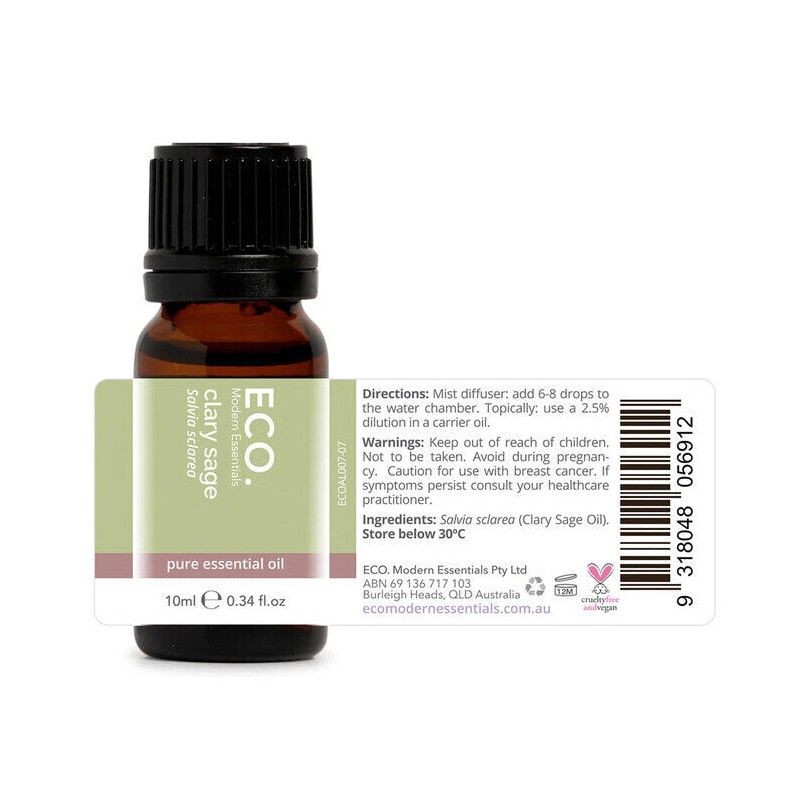 ECO. Modern Essentials Clary Sage Pure Essential Oil, 10ml