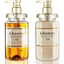 Cosmeist &Honey Shampoo & Conditioner Set Orgánico Cuidado Del Cabello y Cuero Cabelludo para Una Limpieza E Hidratación Intensa - Lavado y Protección Mejorante de La Humedad - Ideal para Liso, Rizado
