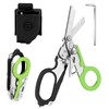 Rescue Scissors, Trauma Scissors, 6-in-1 Foldable Trauma Scissors, Emergency Scissors,