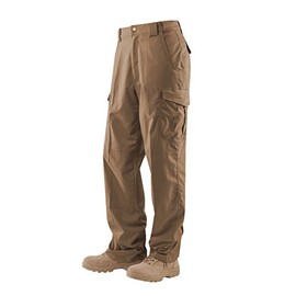 Tru-Spec Men's 24-7 Series Ascent Pants Polyester Cotton Blend Micor Rip-Stop Fabric with Mechanical Stretch, Coyote - 36W x 34L