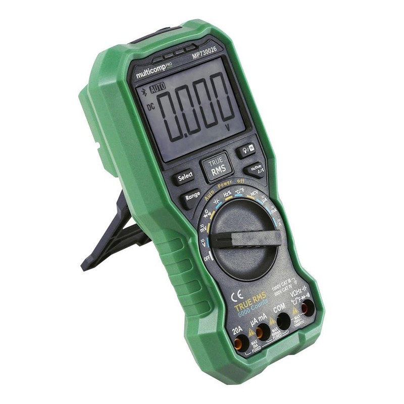 Handheld Digital Multimeter with Bluetooth, 6000 Count