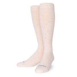 Comrad Recycled Cotton Knee High Socks - 15-20mmHg Graduated Compression Socks, (Small, Muted Rose) - Soft & Breathable Support Socks for Men, Pregnant Women, Nurses, Home, Work & Travel