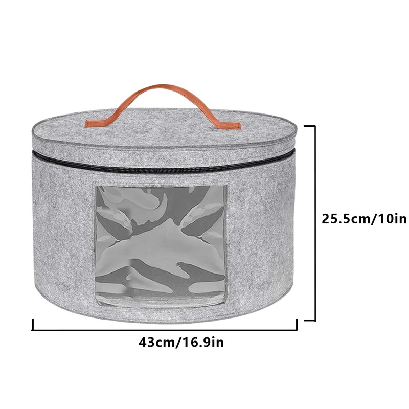 Hat Organiser, Round Hat Storage, Foldable Hat Storage Box, Hat