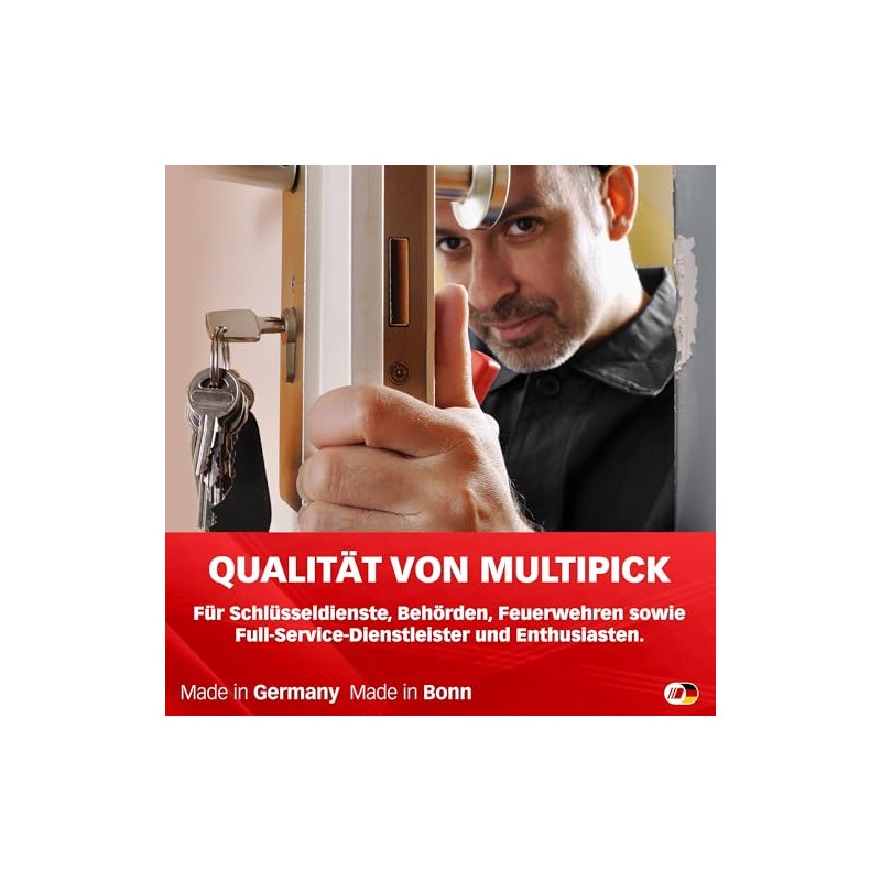 Multipick Universal Key [Made in Germany] Construction Key – Architect