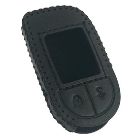 Tolxh #7756V Leather case 2 Way Remote Control 4706 5706 (Black) 7351V 7752V Quality Durable New Replacement Parts for Viper