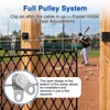 Batting Cage Cable Kit for 20FT, Retractable Batting Cage Wire