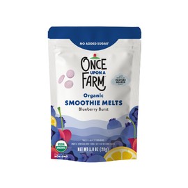 Once Upon a Farm Organic Smoothie Melts, Blueberry Burst, 8ct