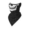 White Skeleton Balaclava Hat Men's Women's Neck Protector Mesh Sun