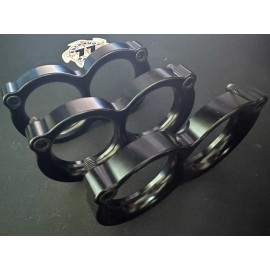 Buckshot Racing #77 Billet Carb Velocity Stacks (set of 3) 2.0 2.4 3.0 Liter Mercury Racing