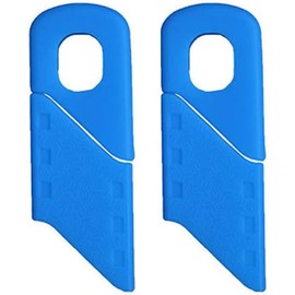Genérico Protector de manivela de Bicicleta Tapas de bielas de Bicicleta Funda Protectora de manivela Protectores de bielas de Silicona Anti-rayaduras para Bicicletas de montaña MTB Bicicleta de Carr