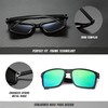 Ninesun Polarized Sunglasses for Men TR90 Frame Lightweight Sun Glasses