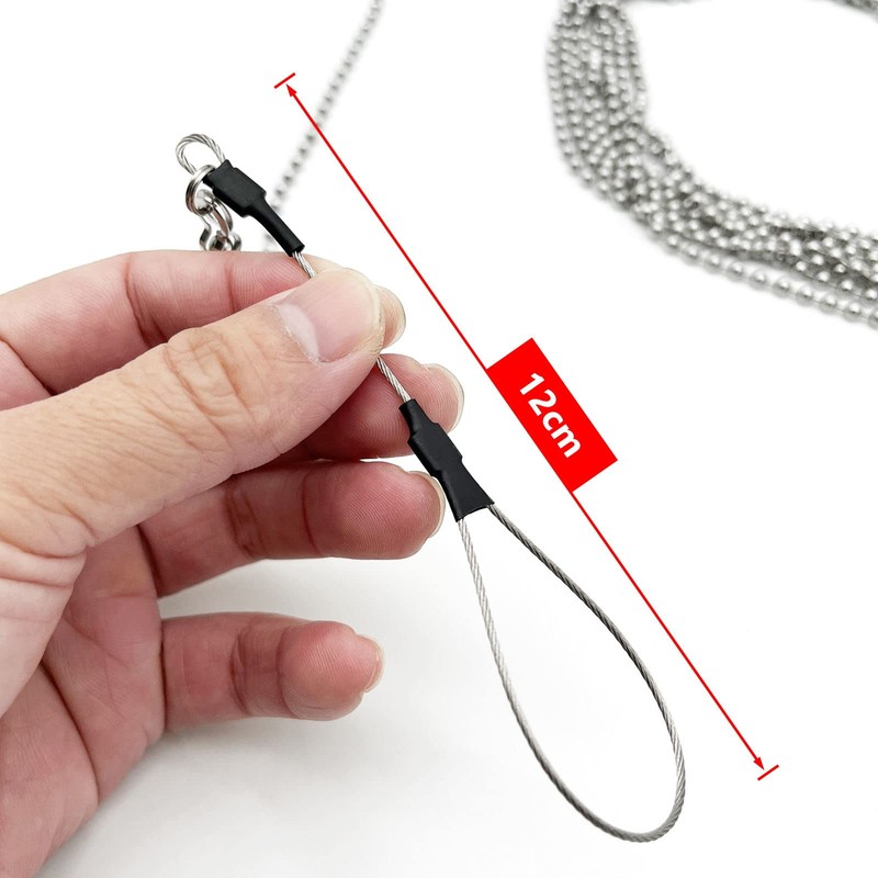Decoyocar Wiring Guide, 1.6 ft (5 m) Ball Chain, Diameter