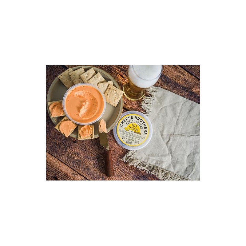 Cheese Bros. | Beer Cheddar Cheese Spread | Crafted in