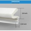 26FT Weather Stripping Door Seal,V-Shaped Q Foam,Door Weather Stripping,Door Seal