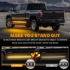 XRIDONSEN 2PCS 70 inch Emergency Truck Amber Strobe Lights Strip