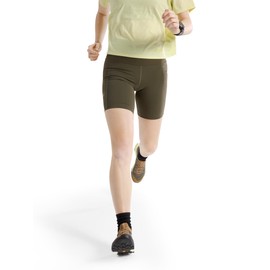 Arc'teryx Women's Standard 8" Essent High-Rise Utility Shorts, Tatsu