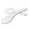 BOHUIZ 2 Pcs Plastic Rice Paddle, Hanging Non-Stick Rice Spoon