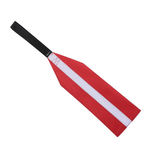 BESPORTBLE Red Reflection Travel Flag Tow Warning Flag Long Load