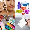 1pcs Makeup Mixing Palette,Makeup Spatula&Makeup Palette,Foundation Mixing Palette,Professional Cosmetic Makeup