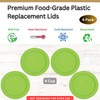 Klare Ware 4 Cup/950 mL Spring Green Replacement Lids/Covers for