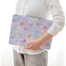 Universal Laptop Skin Protector,Scratch Resistant,Removable Adhesive,Fits Up to 15.6” Laptops - Customizable for Smaller Sizes | Multiple Designs Available (Cute Pastel Theme, 15.6 inch)