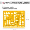 Liquidraw Architectural Scale Ruler Drawing Template Stencil Architect Technical Drafting