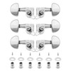 QWORK Pack of 6 3R 3L Guitar Tuning Pegs for