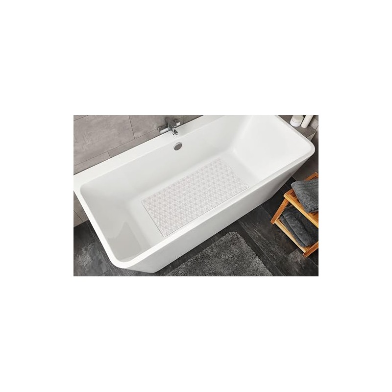 Kleine Wolke Honey Wanneneinlage, PVC, Clear, 36x80 cm