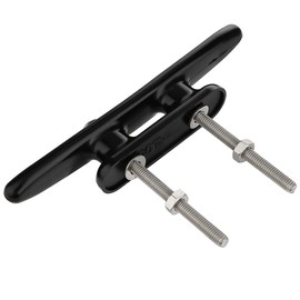 VTurboWay 4 Pack 4" Nylon Boat Cleat Dock with Stainless Steel Screws, Black