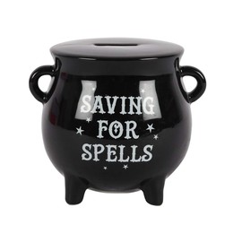something different Money Box, Ceramic, Black, 16 x 16 x16centimeters