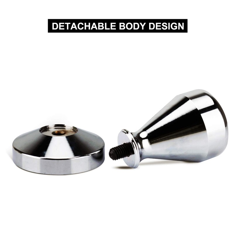 Coffee Tamper Press Chromed (53 mm / 2.1")