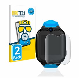 BROTECT Full Cover Protective Film Matt for Xplora XGO2 (Pack of 2) - Full Screen Screen Protector Film, 3D Curved, Anti-Reflection