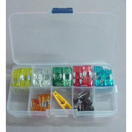 Jurassic Classic Auto Parts 121pc Mini Fuses Stereo Kit 5-30 Amps fits Toyota Wiring Harness Electrical Box