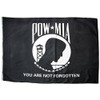 Quality Standard Flags POW MIA Polyester Flag, 4 by 6'