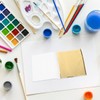 TEHAUX 200pcs Gold Foil Sheets for Crafts and Art Projects