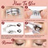 Magnetic Eyelashes with Applicator Soft Magnetic Lashes Natural Look Wispy
