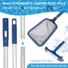 Pool Cleaning Kit, 14.5'' Pool Brush Head & Ultra Fine