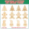 CypherX Christmas Advent Calendar Fillers, 30 Pcs Christmas Countdown Wood