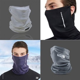 Summer Sports Mask Collection: Cycling, Mesh, Cooling, Hiking, Golf, UV Protection Cool Mask Mask CMZ White