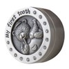 Kisangel Baby Tooth Box and Tooth Holder Metal Tooth Fairy