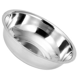 MAGICLULU Stainless Steel Basin 14 Inch Large Metal Mixing Bowl Dish Tub Foot Soak Tub Washtub for Kitchen Bathroom