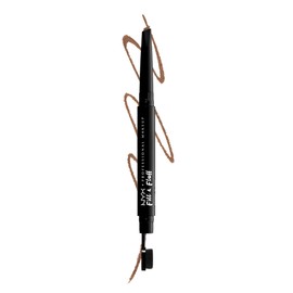 NYX Professional Makeup, Fill & Fluff Eyebrow Pomade Pencil, Creamy Pomade Formula, Precise Tip, Paddle Brush for Blending, Taupe