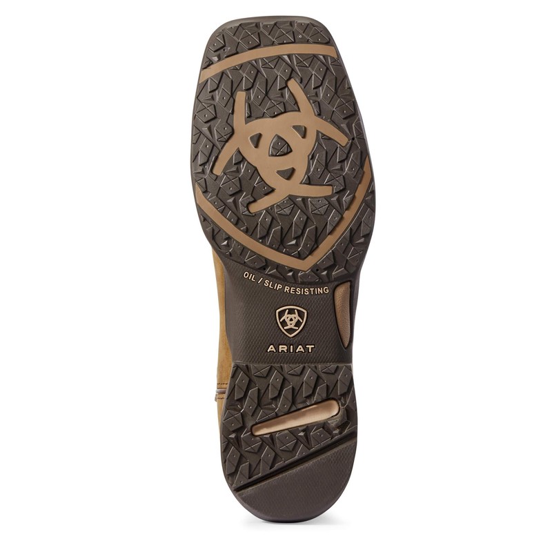 ARIAT Womens Anthem Waterproof Composite Toe Work Boot Distressed Brown