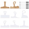 TRINKA Charcuterie Board Template Set - 6 Pcs Acrylic Router