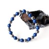 GOLD STONE Terahertz Ore, Northern Stone Blue Bracelet, 0.3 inches