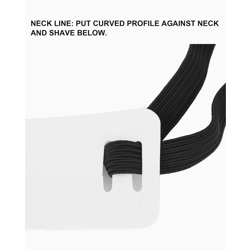 AORHOFJ 1 x Beard Trimmer Shaving Stencil Beard Guide Shaper